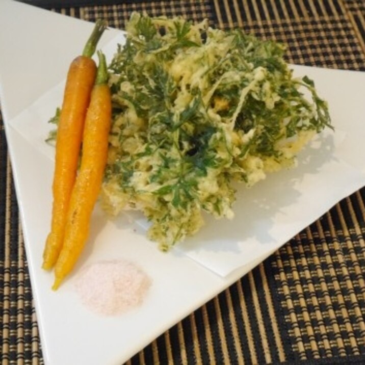 ミニキャロットの素揚げと葉っぱのかき揚げ レシピ 作り方 By 楽天出店店舗 クッキングクロッカ楽天市場店 楽天レシピ ミニキャロットの素揚げと葉っぱのかき揚げ レシピ 作り方 By 楽天出店店舗 クッキングクロッカ楽天市場店 楽天レシピ